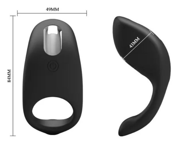 Anillo Vibrador, Femenino Y Masculino